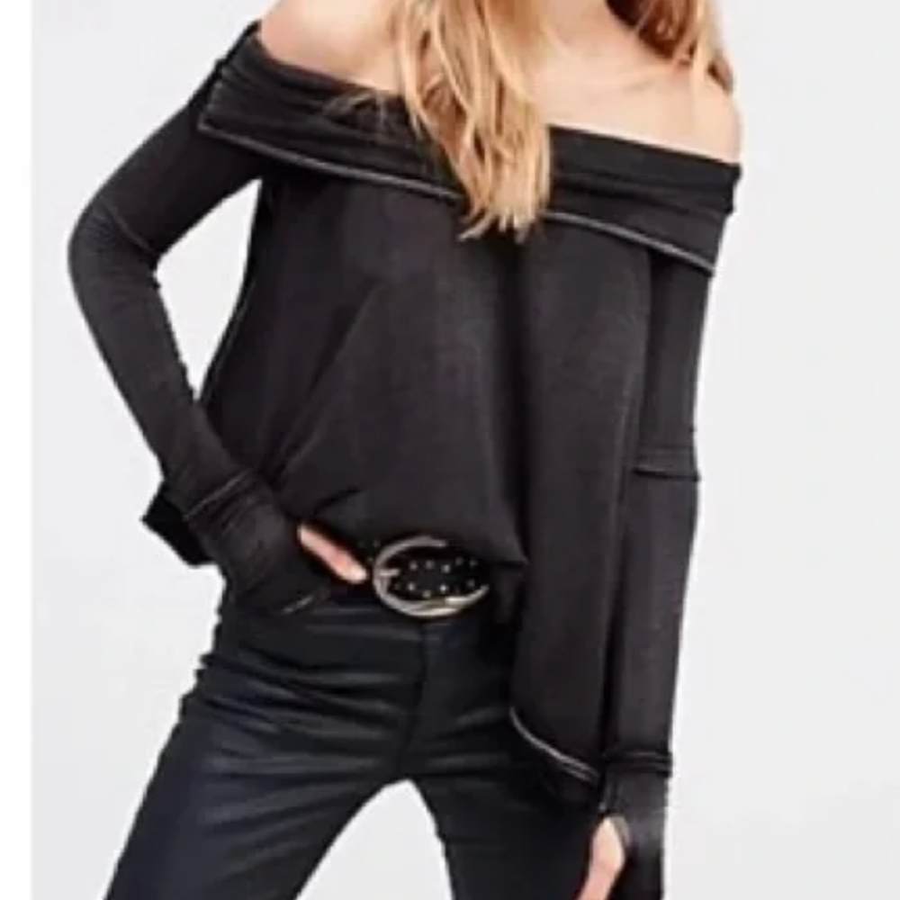 Free People Foggy Day Pullover